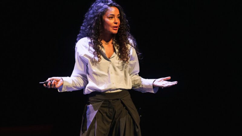 Fajah Laourens in Het Musiater met 